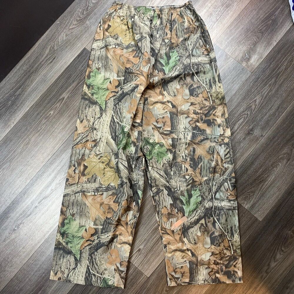Advantage Timber Camo Rain Pants Adult XXL Waterproof Hunting Stretch Waist